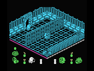 Head Over Heels screenshot 5 for MSX